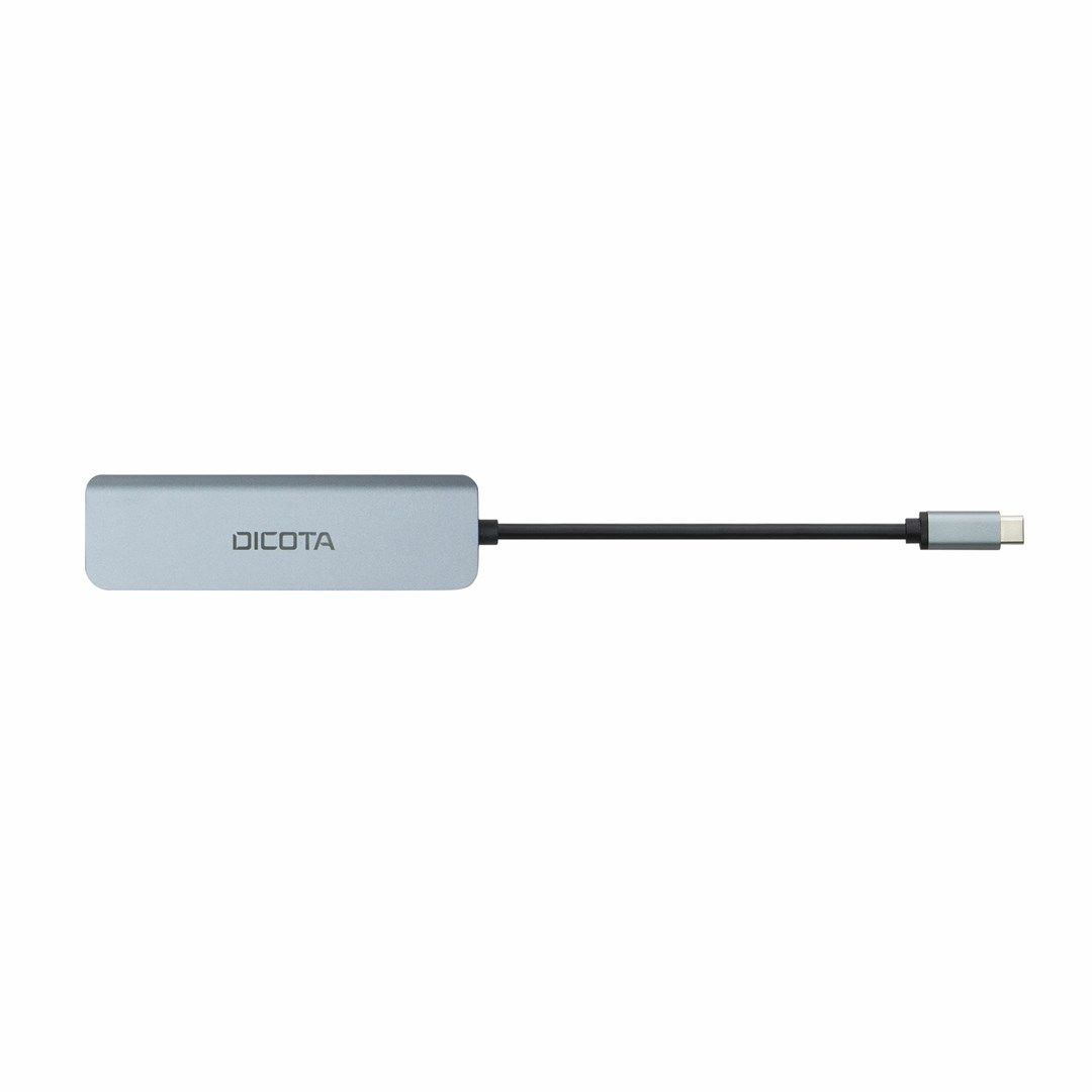 Dicota USB-C 5-in-1 Video Hub 4K PD 100W silver_4