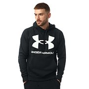 Under Armour Men's Rival Fleece Big Logo HD Sweatshirt Black 1357093 001_1