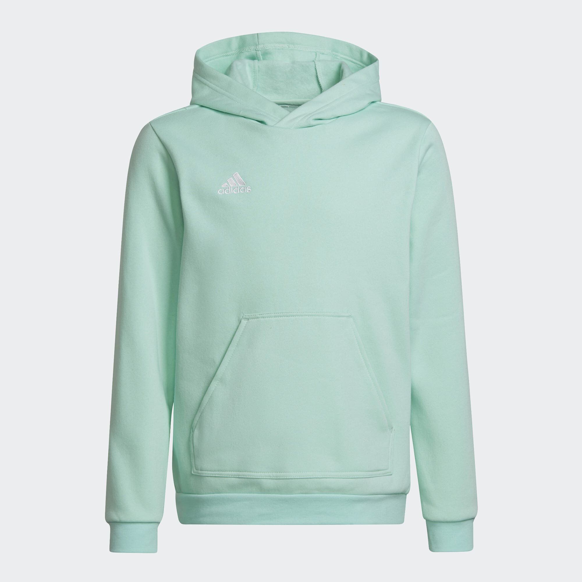 adidas Entrada 22 Hoody Sweatshirt Mint HC5066 164cm_2