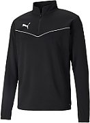 Puma teamRISE 1 4 Zip Top Men's Sweatshirt black 657394 03 XL_1