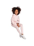 Puma Alpha Hoodie FL Sweatshirt Light Pink 589232 36 140cm_1