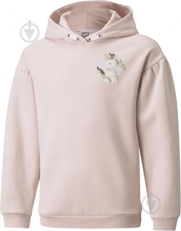 Puma Alpha Hoodie FL Sweatshirt Light Pink 589232 36 140cm_2