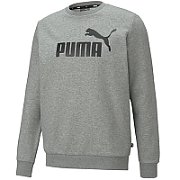 Puma ESS Big Logo Crew FL Men's Sweatshirt Grey 586678 03 L_1