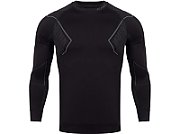 Men's thermoactive sweatshirt Alpinus Active Base Layer black-gray GT43189 L_1