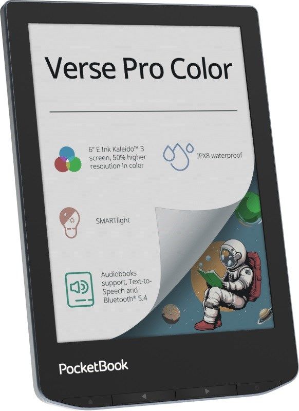 Ebook PocketBook Verse Pro Color 634 6  E-Ink Kaleido 3 16GB Wi-Fi Stormy Sea_4