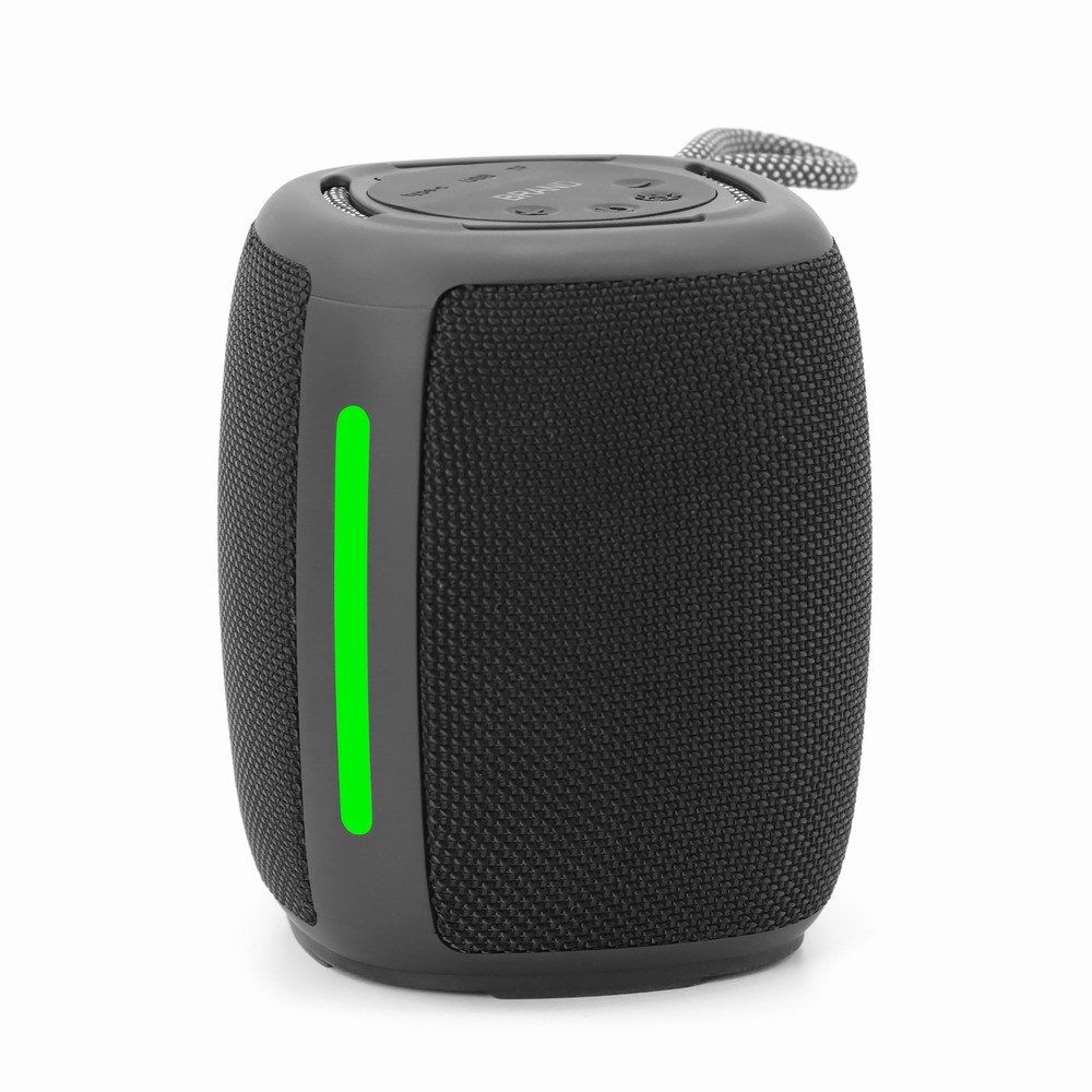 Gembird SPK-BT-LED-03-BK portable Bluetooth speaker with RGB LED Light Black 5W_4