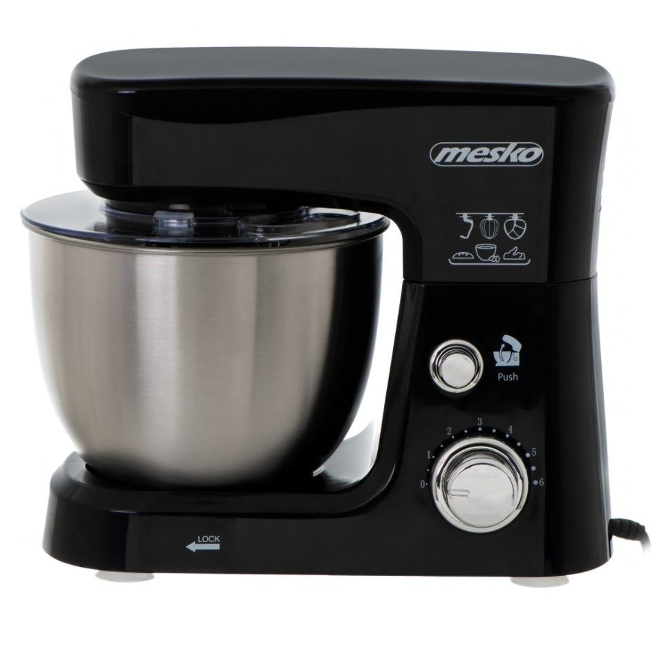 Mesko | MS 4217 | 1200 W | Number of speeds 6 | Bowl capacity 3.5 L | Stainless steel/Black_4