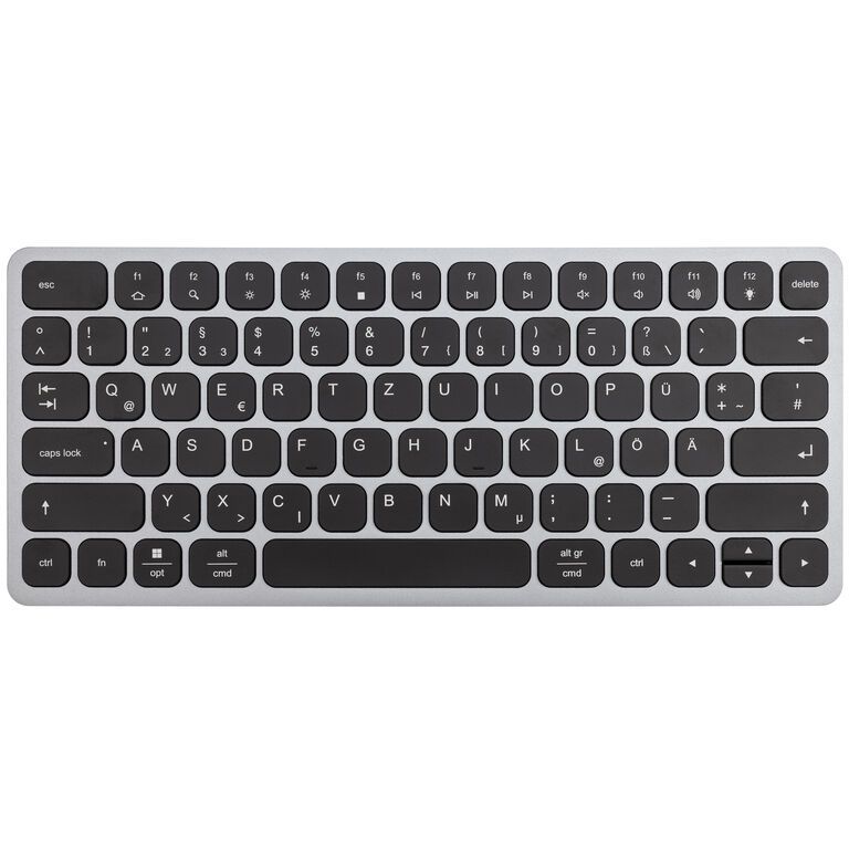 AXAGON HMC-KB USB-C Keyboard  microSD/SD  3x USB-A 3.0  HDMI 4K/60Hz  PD 100W  Audio - EN Layout_4