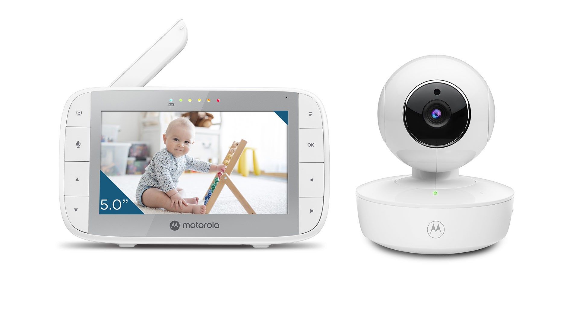 Motorola VM55 video baby monitor 300 m FHSS White_2