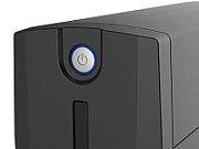 UPS Conceptronic ZEUS02ES, 850 VA, 480 W, line-interactive, 2x Schuko, 2x RJ45, 2x USB, 7500 mAh 12V, Tower, Negru