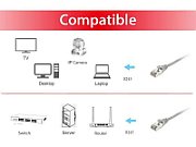 EQUIP 605500 Cat.6 S/FTP Patch Cable, 1.0m , Grey, 8.34x11.68x1000mm_4