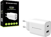 CONCEPTRONIC ALTHEA11W 2-Port 33W PPS USB PD Charger, USB-A x 1, USB-C x 1, QC 3.0, 40.2 x 65.7 x 30 mm_1