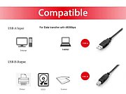 EQUIP 128860 USB 2.0 Type A to Type B Cable, 1.8m , Black, 16x15x1800mm_4