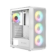 Logic PORTOS ARGB MINIDI USB 3.0 Case White_2