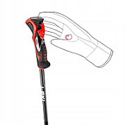 LEKI KIJE 3D AIRFOIL black/red 120_5