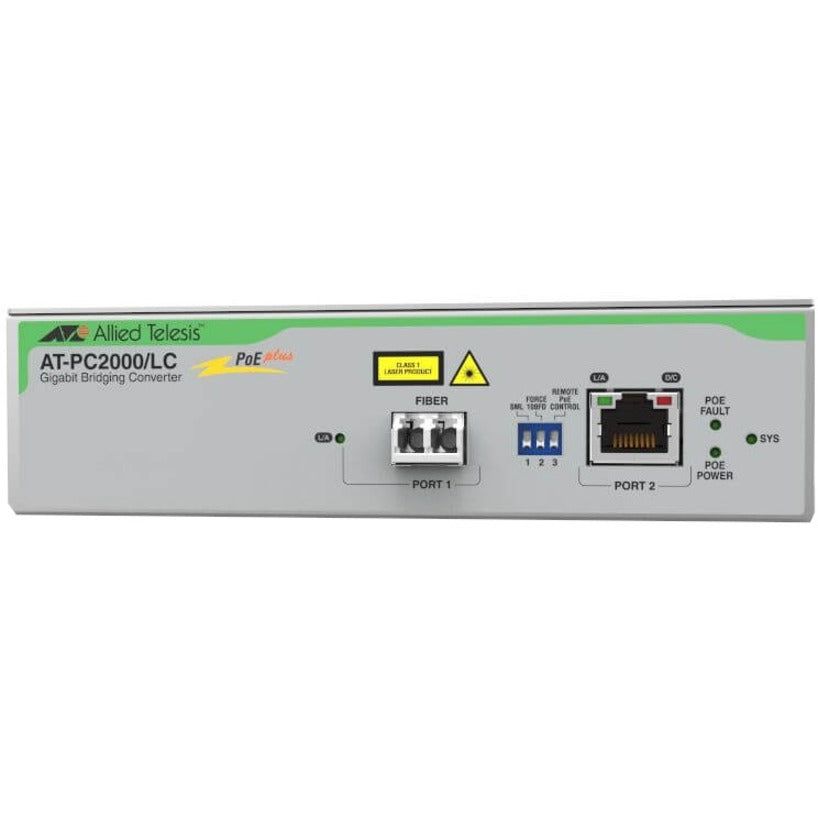 2-PORT GIGABIT CONVERTING/SWITCH W POE 1000T POE+ TO 1000X_2