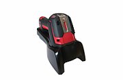 Scanner: Tethered. Ultra rugged/industrial. 1D, PDF417, 2D, XR (FlexRangeâ„¢) focus, with vibration. Red Scanner (cables not included)