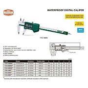 150 DIGIT CALIPER.   6 IP67 3V/ABS/SQ
