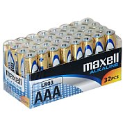 MAXELL ALKALINE LR03 AAA alkaline battery FOIL carton 32 pieces (8 packs of 4 each)_1