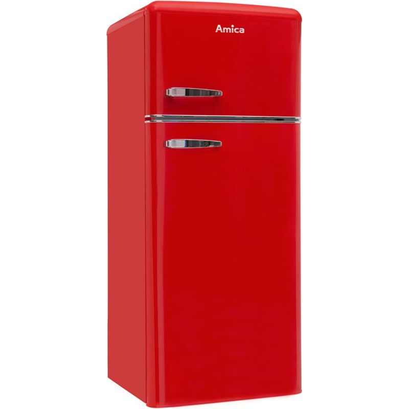 Amica KGC15630R fridge-freezer Freestanding 213 L E Red_2