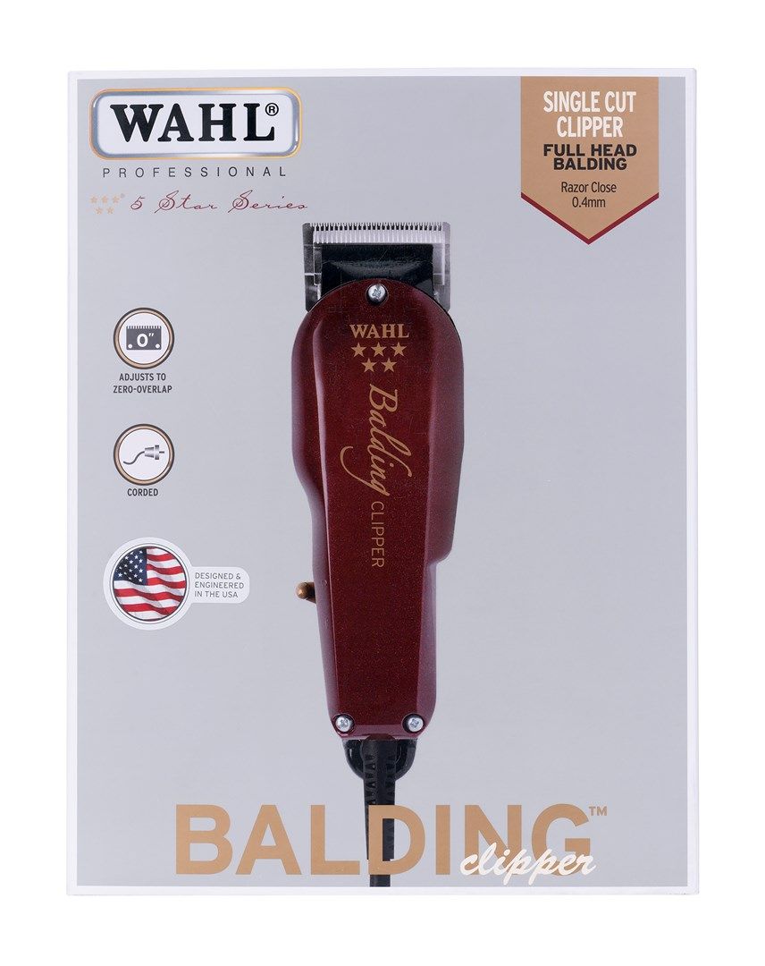 Wahl Balding Clipper Hair clipper Red_16