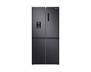 Side by side Samsung RF48A401EB4/EO, 488 l, No Frost, Clasa E, Twin Cooling Plus, Dozator apa, H 179 cm, Dark Inox_1