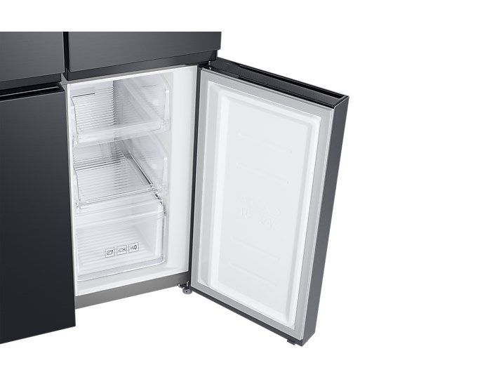 Side by side Samsung RF48A401EB4/EO, 488 l, No Frost, Clasa E, Twin Cooling Plus, Dozator apa, H 179 cm, Dark Inox_11