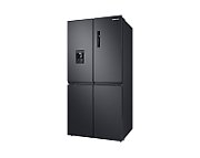 Side by side Samsung RF48A401EB4/EO, 488 l, No Frost, Clasa E, Twin Cooling Plus, Dozator apa, H 179 cm, Dark Inox_4