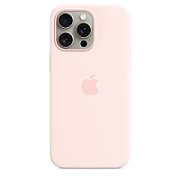 IPHONE 15 SILICONE CASE/WITH MAGSAFE - LIGHT PINK_1