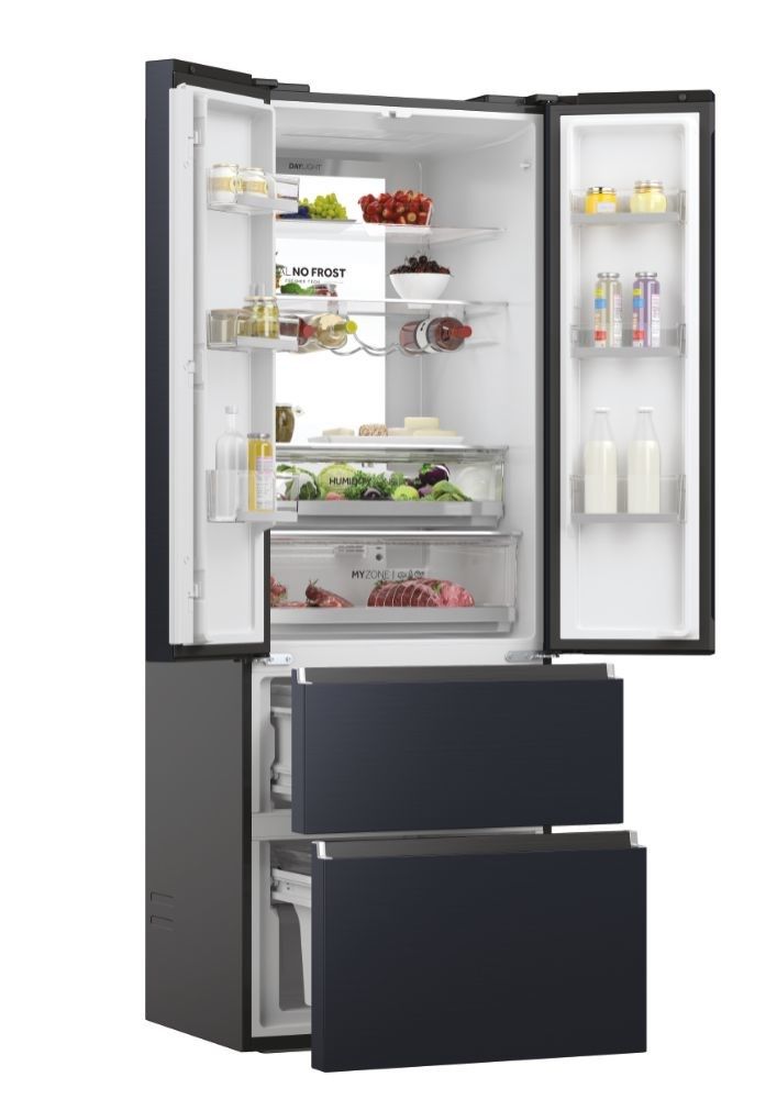 Haier Side by side Refrigerator HFW7720ENMB (477L; black)_6