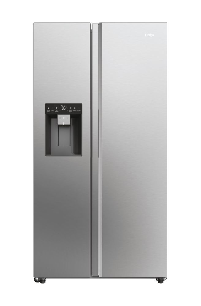 Haier Side by side Refrigerator HSW59F18EIMM (601L; inox)_2