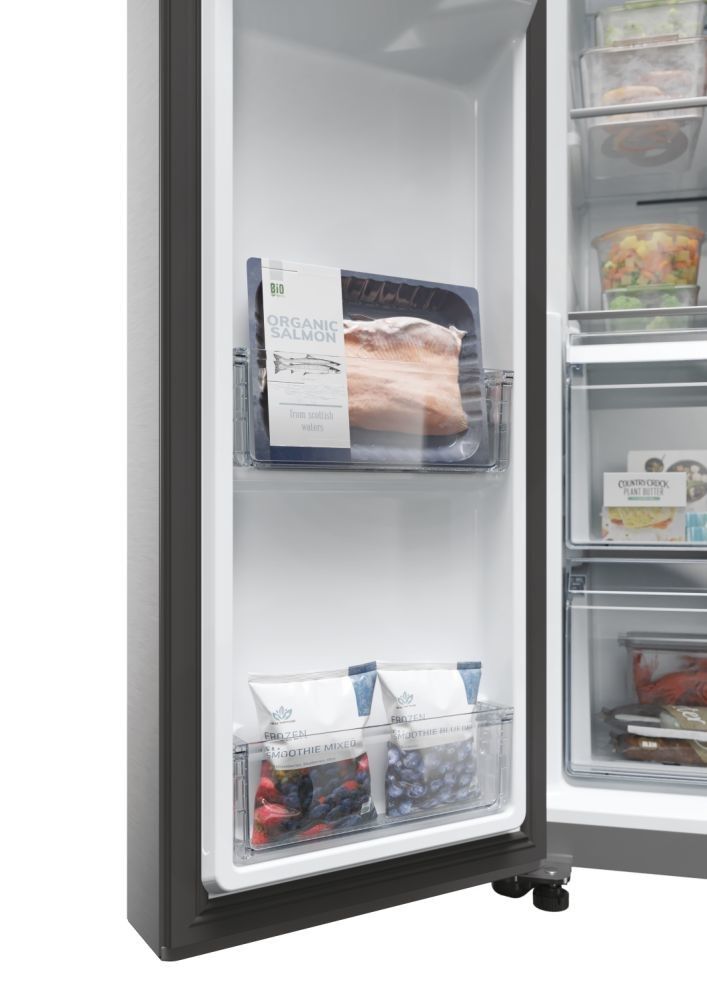 Haier Side by side Refrigerator HSW59F18EIMM (601L; inox)_16