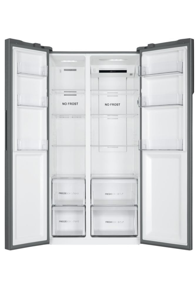 Haier Side by side Refrigerator HSR3918ENPG (528L; silver)_2