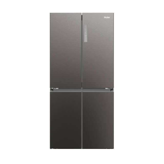 Haier Side by side Refrigerator HCR3818ENMD (467L; dark inox)_2