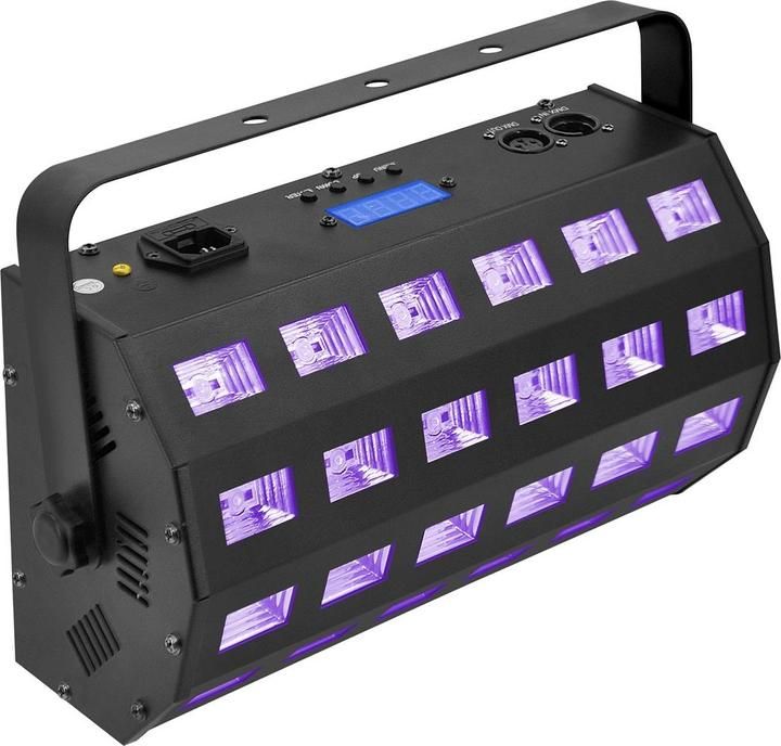 LIGHT4ME UV 24 + STROBE DMX Ultraviolet Spotlight
