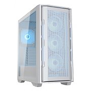 COUGAR | Uniface RGB White | PC Case | Mid Tower / Mesh Front Panel / 4 x 120mm ARGB Fans / TG Left Panel / White_2