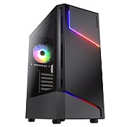 COUGAR | MX360 RGB | PC Case | Mid Tower / Metal Front Panel with ARGB strips / 1 x ARGB Fan / TG Left Panel_1