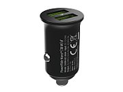 Green Cell GC CADM-GC-36AA - USB-Ladegeraet 36 W 2x USB-A schwarz Flashlight  GPS  Headphones  Mobile phone  Navigator  Other  Portable speaker  Power bank  Smartphone  Smartwatch  Tablet  Telephone  Universal Black Cigar lighter Fast charging Auto_6