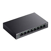 TP-LINK 5-PORT GIGABIT SWITCH LS108GP, interfata  8× 10/100/1000Mbps RJ45 Ports (Ports 1–8 supports 802.3af/at PoE+), AUTO Negotiation, AUTO MDI/MDIX, porturi Standard: 802.3 af/at compliant,  PoE Ports: Ports 1–8, pana la 30 W PoE output per port, PoE Budget: 62 W, dimensiuni 6.2× 3.9×1.0 in_2