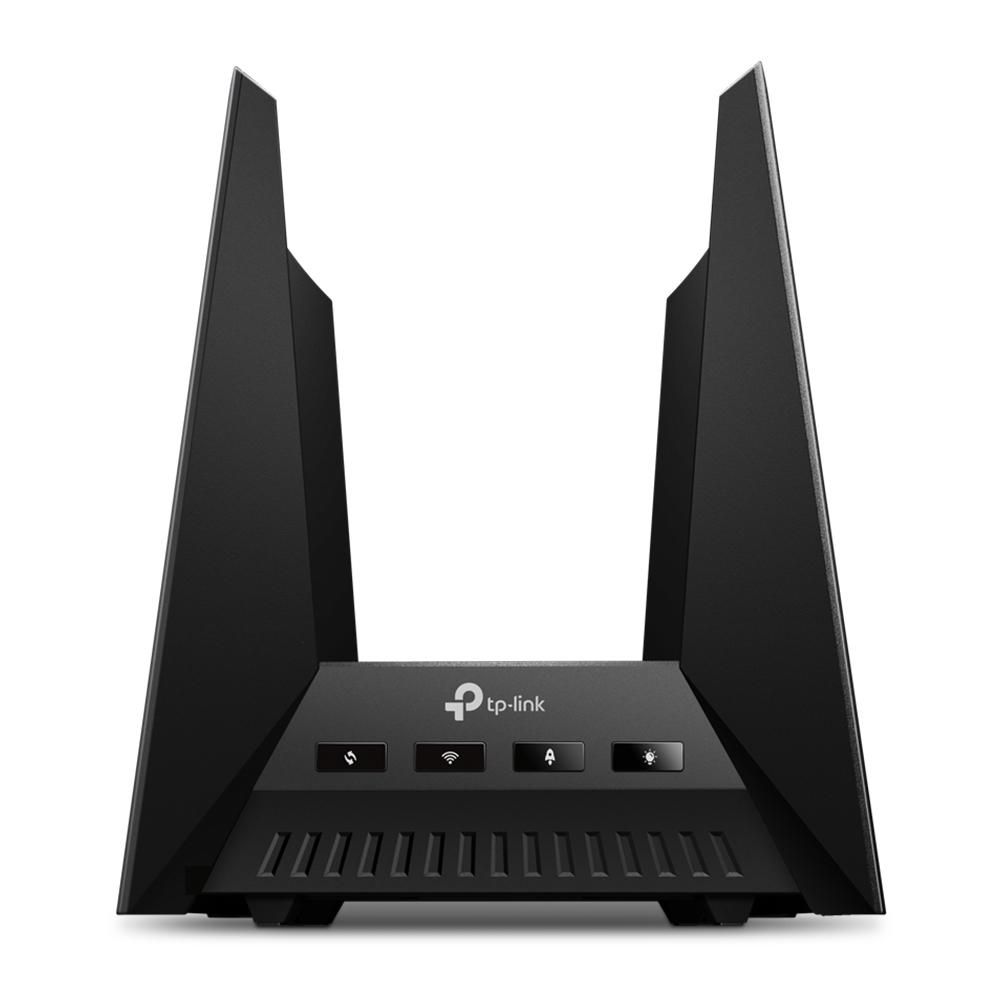 TP-LINK Router wireless TRi-Band Archer GE800, Otel inoxidabil, BE19000, Viteze wireless: • 6 GHz: 11520 Mbps (802.11be), 5 GHz: 5760 Mbps (802.11be), 2.4 GHz: 1376 Mbps (802.11be), 8 x antene interne, , Mod Access Point, Interfata: 1× port WAN/LAN de 10 Gbps, 1× port combo SFP+/RJ45 WAN/LAN de 10_2