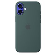 IPHONE 16 PLUS SILICONE CASE/WITH MAGSAFE - LAKE GREEN_1