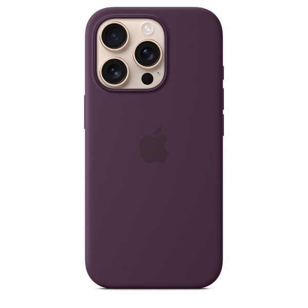 IPHONE 16 PRO SILICONE CASE/WITH MAGSAFE - PLUM_2