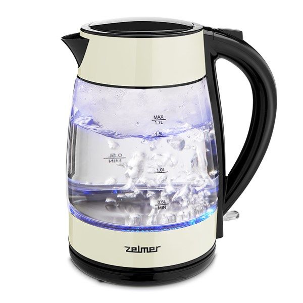 Zelmer ZCK8011I electric kettle 1.7 L 2200 W Black  Yellow_2