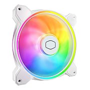 COOLER MASTER WENTYLATOR MasterFan MF140 Halo2 White Edition_1