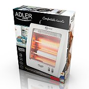 Adler AD 7709 Indoor White 800 W Quartz electric space heater_1