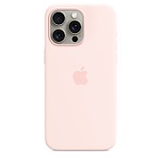 IPHONE 15 PRO MAX SILICONE CASE/WITH MAGSAFE - LIGHT PINK_1