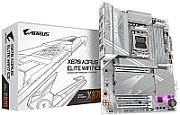 GIGABYTE X870 A ELITE WF7 ICE Motherboard - Supports AMD Ryzen 9000 CPUs  16+2+2 Phases Digital VRM  up to 8000MHz DDR5 (OC)  4xPCIe 5.0 + 4xM.2 Wi-Fi 7  2.5GbE LAN  USB 3.2 Gen 2x2_1