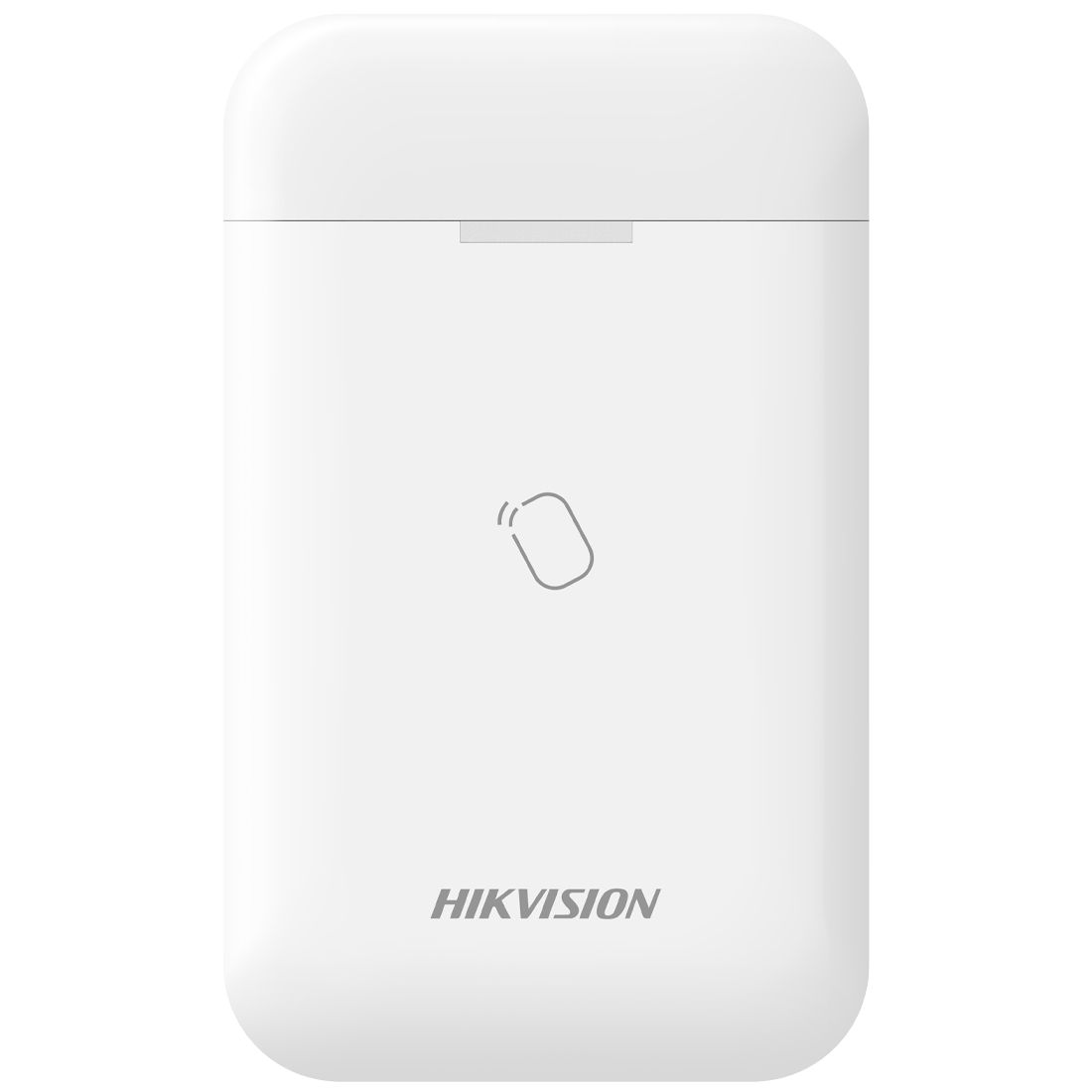 Cititor card wireless AX PRO Hikvision DS-PT1-WE(B); 868MHz two-way Tri- X wireless technology, distanta comunicare RF : 1200min camp deschis; coumincare bidirectionala, criptare: AES-128, Indicatori LED:  area (blue), fault(orange), arm(blue), disarm(green), alarm(red),signal (red/green)_2