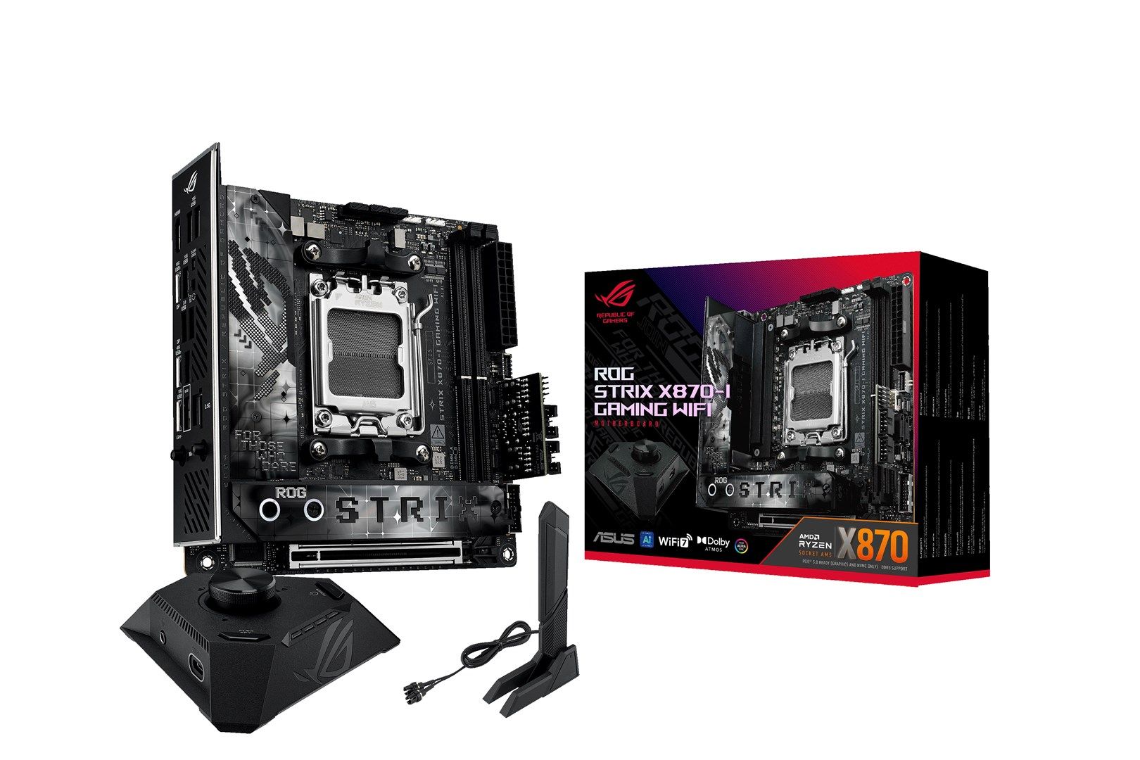 ASUS ROG STRIX X870-I GAMING WIFI AMD X870 Socket AM5 mini ITX_9