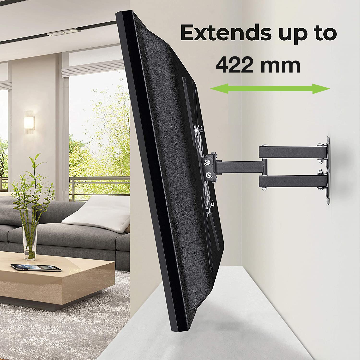 TV Wall Mount 32-55  LED/LCD 30kg Swivel Tilt_3